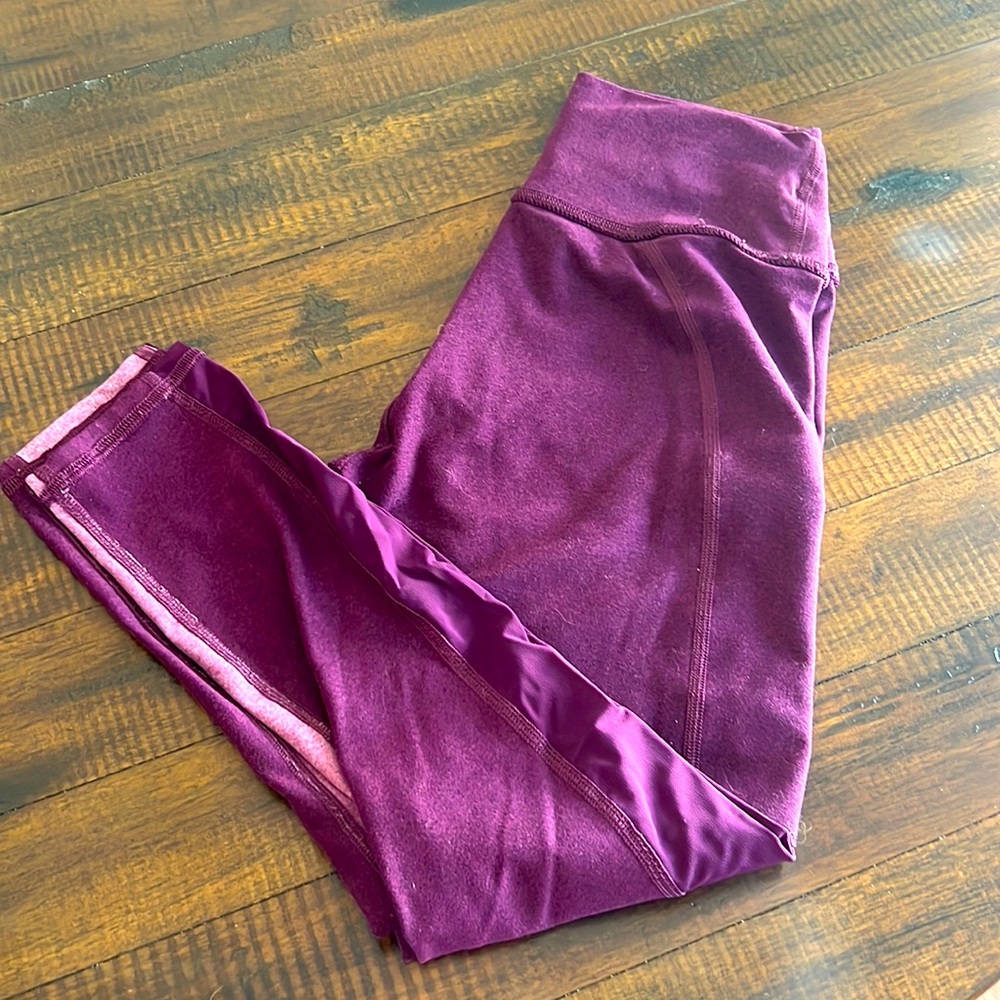 Fabletics Maroon Leggings